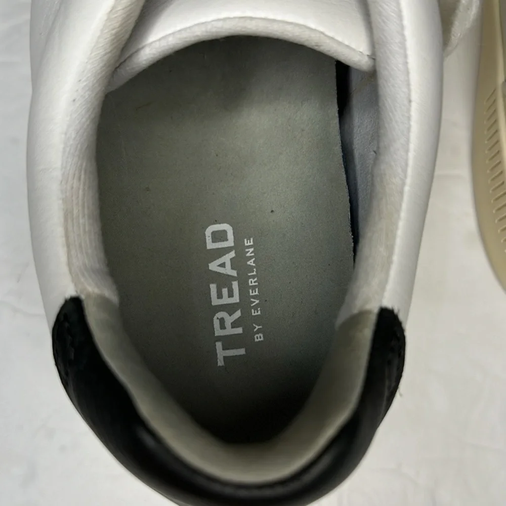 Everlane Tread Unisex Leather White Sneaker Shoes Women’s Size 13 Men’s Size 11